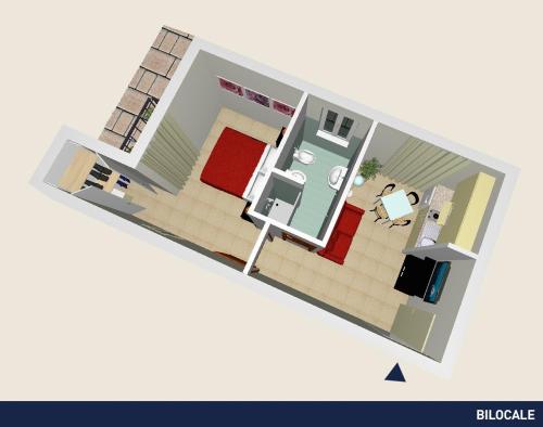 Grundriss der Unterkunft Residence Roxy