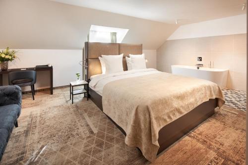 Postel nebo postele na pokoji v ubytování Van der Valk Hotel Mechelen