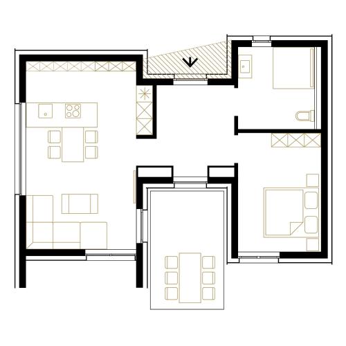 Plano de Bio-Seehotel Chalets