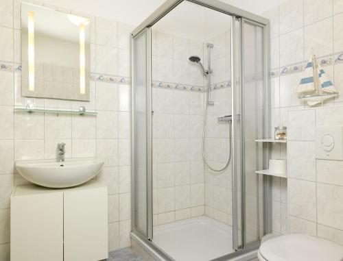 Ένα μπάνιο στο Landhaus Residenz Kirchsee Westwind