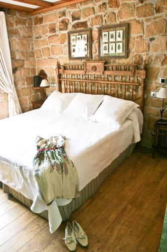 Postel nebo postele na pokoji v ubytování Posada Las Mayas