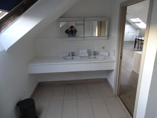 Ванна кімната в Budget Flats Brussels