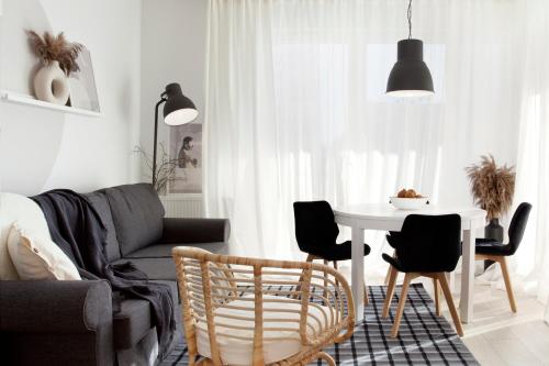 Posedenie v ubytovaní NAP Apartments Długa Grobla