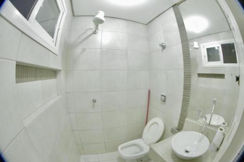 
A bathroom at Grande Hotel
