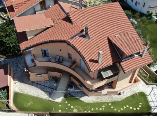 Budova, kde se bed and breakfast nachází