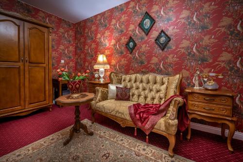 Posedenie v ubytovaní Rezydencja Grawert Boutique & Spa