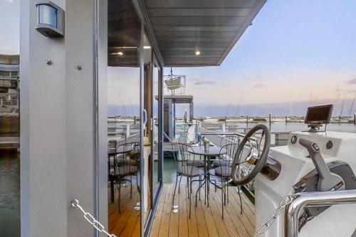 Balcone o terrazza di The Homeboat Company Parque das Nações-Lisboa