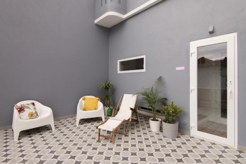 Χώρος καθιστικού στο CASASUPERTUBOS - Peniche City Center
