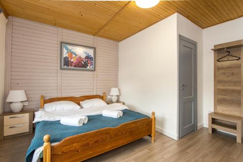 
Posteľ alebo postele v izbe v ubytovaní Guesthouse YeS in Bodice
