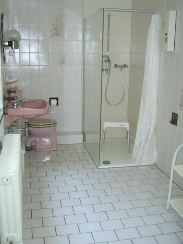 Ванная комната в Gasthaus Zur Traube