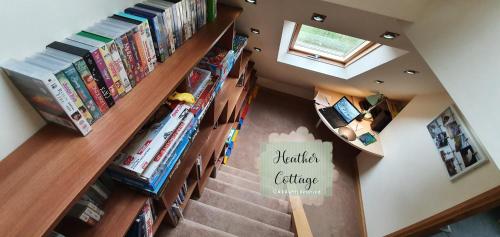 Perpustakaan di rumah percutian