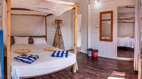 Кровать или кровати в номере Sea Star Resort