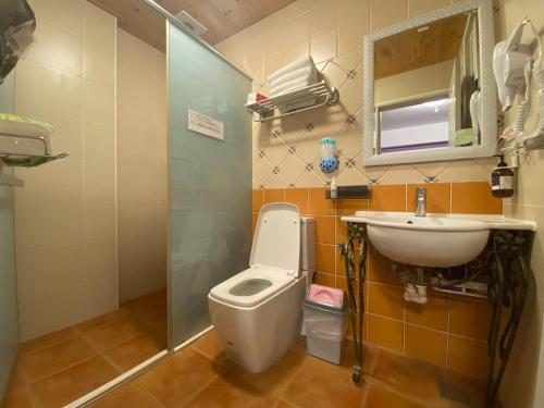 Koupelna v ubytování Dreamer 24 B&B