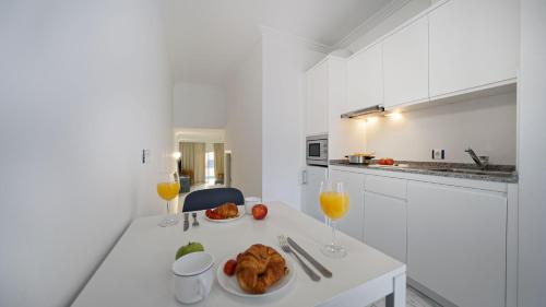 Dapur atau dapur kecil di Apartamentos Igramar MorroJable - Adults Only