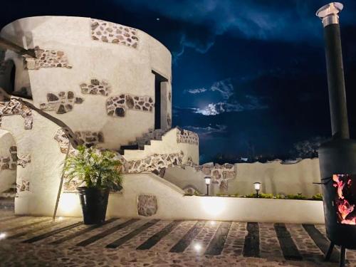 Suites Campestres Montebelloにあるバルコニーまたはテラス