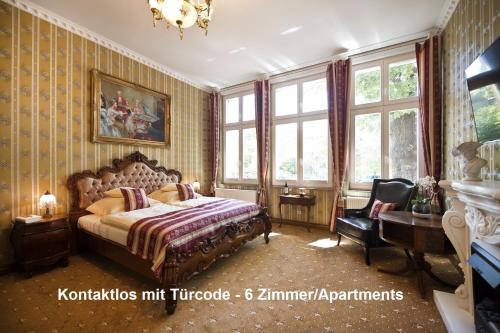 Voodi või voodid majutusasutuse Guest house Villa Fritz toas