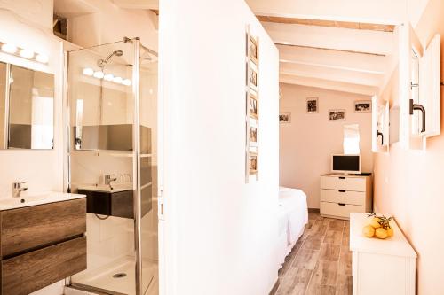 Koupelna v ubytování Agroturismo Finca Sa Tanca