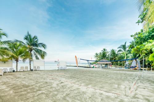Landskap semula jadi dekat dengan resort