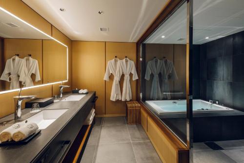Koupelna v ubytování THE HIRAMATSU KYOTO