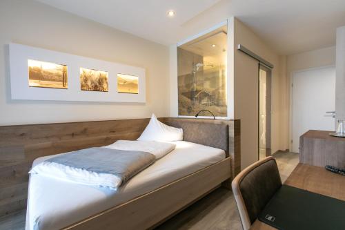 Posezení v ubytování Hotel am Wald