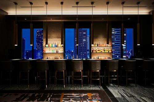Salone o bar di The Royal Park Hotel Iconic Osaka Midosuji