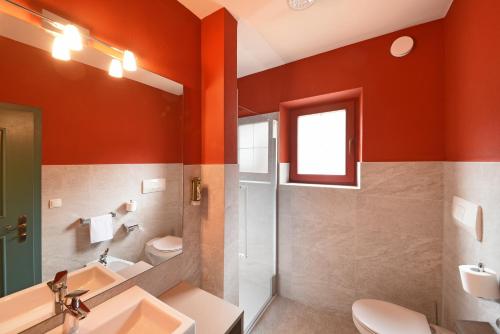 Un baño de Hotel Gassenwirt