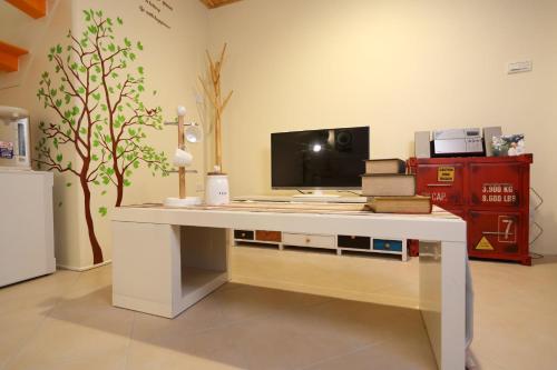 Focaccia Manor B&Bにあるテレビまたはエンターテインメントセンター