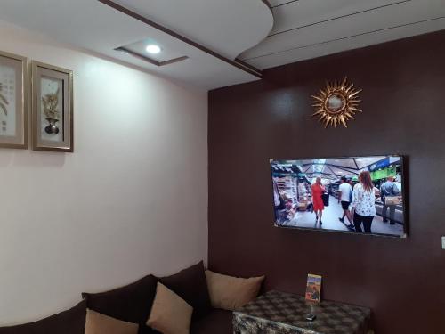 Телевизия и/или развлекателен център в Apartment Nador Rif