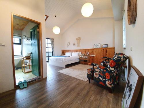 Postel nebo postele na pokoji v ubytování Forest B&B