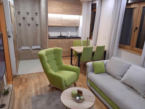 Posezení v ubytování Apartman Prezident In