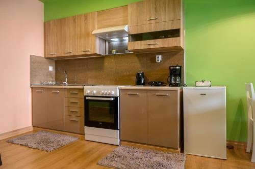 Kuchyňa alebo kuchynka v ubytovaní Marisa City Center Nafplio Apartment