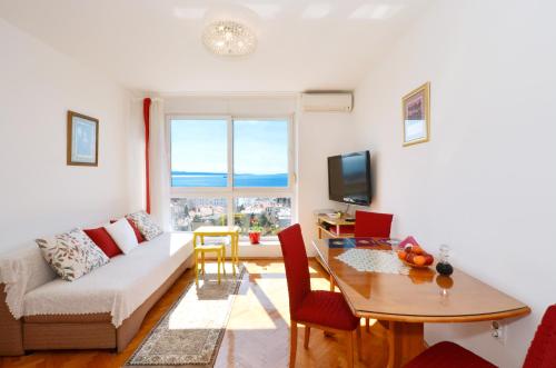 TV a/nebo společenská místnost v ubytování Apartment Vana