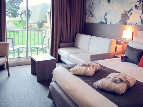 พื้นที่นั่งเล่นของ Mercure Bayeux Omaha Beach