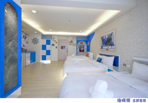 Ένα ή περισσότερα κρεβάτια σε δωμάτιο στο 85 Asia Hotel