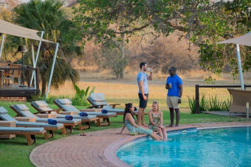 Majutusasutuse Lilayi Lodge külastajad