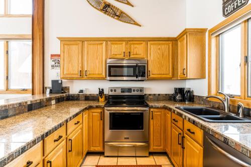 Dapur atau dapur kecil di Big Horn 65