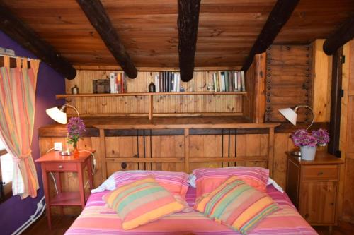 Ένα ή περισσότερα κρεβάτια σε δωμάτιο στο CASA LA INDIANA
