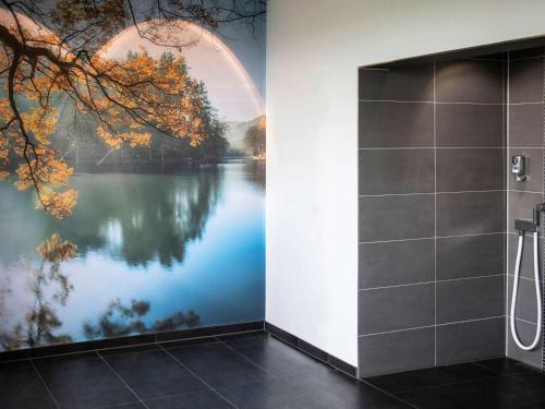 Koupelna v ubytování Mercure Hotel Lüdenscheid