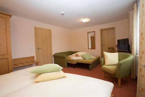 Hotel Lindenhofにあるベッド