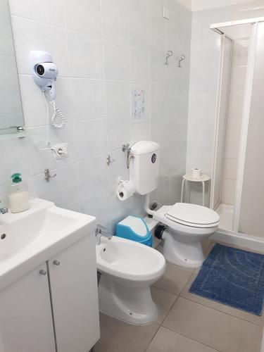 Bilik mandi di Apartment in Salerno Parco