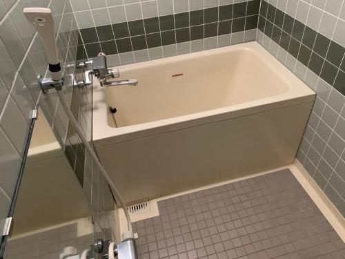 Koupelna v ubytování Bandai Silver Hotel