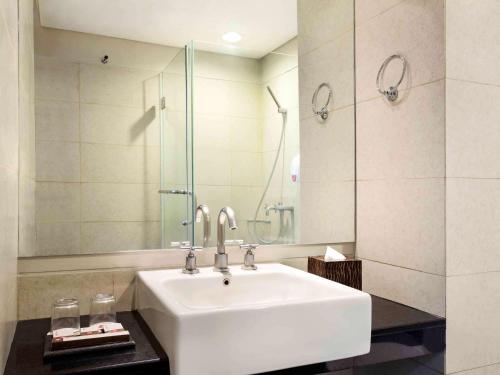 Koupelna v ubytování Ibis Styles Solo