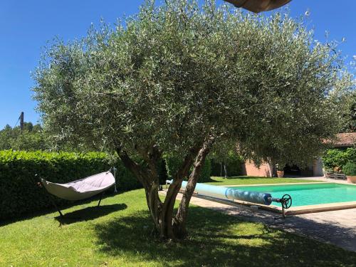 Πισίνα στο ή κοντά στο B&B La Badelle