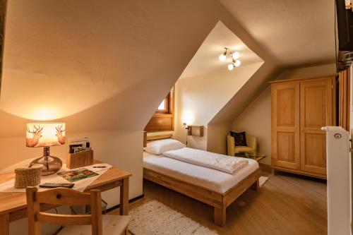 Giường trong phòng chung tại Stupperhof