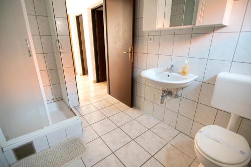 Kúpeľňa v ubytovaní Apartmani Jurić