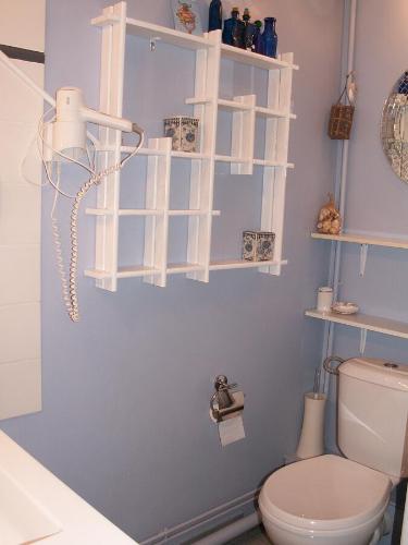 Koupelna v ubytování Dodo et tartines B&B