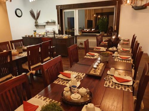 Restaurace v ubytování Hotel Garni Kröger