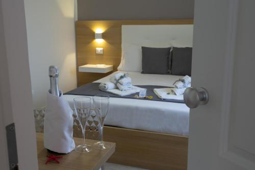 Katil atau katil-katil dalam bilik di B&B Island Vista mare