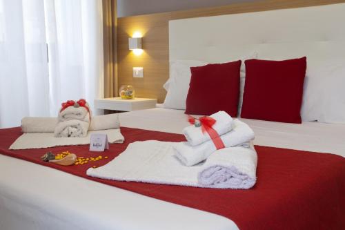 Katil atau katil-katil dalam bilik di B&B Island Vista mare