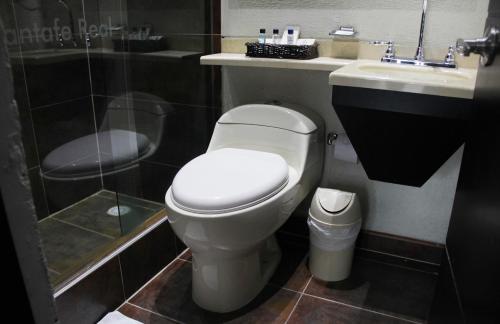 Un baño de Hotel Santafe Real